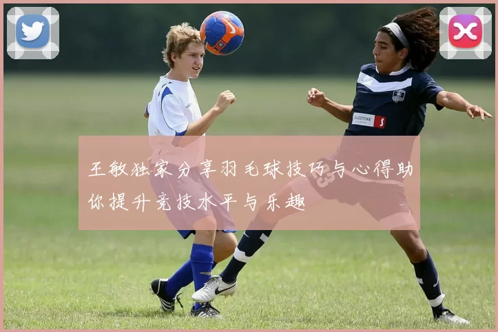 王敏独家分享羽毛球技巧与心得助你提升竞技水平与乐趣